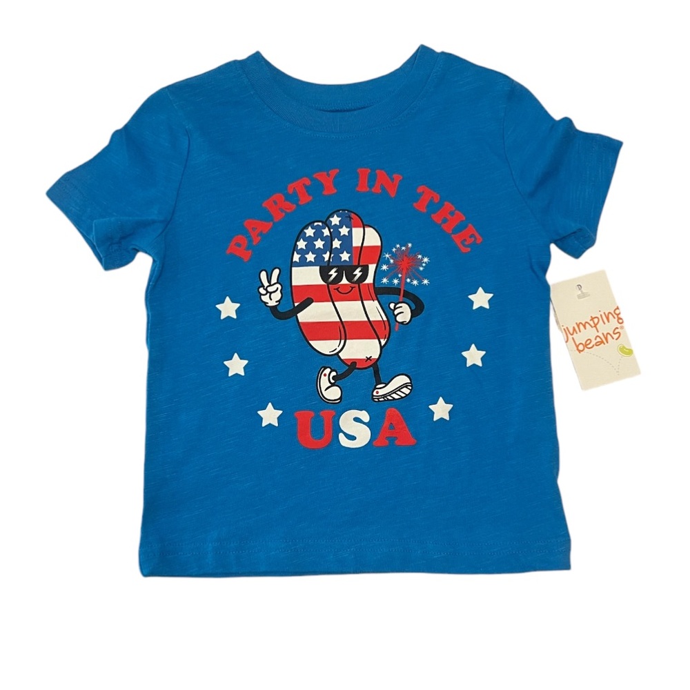 jumping beans Blue 'Party in the USA' Graphic Tee